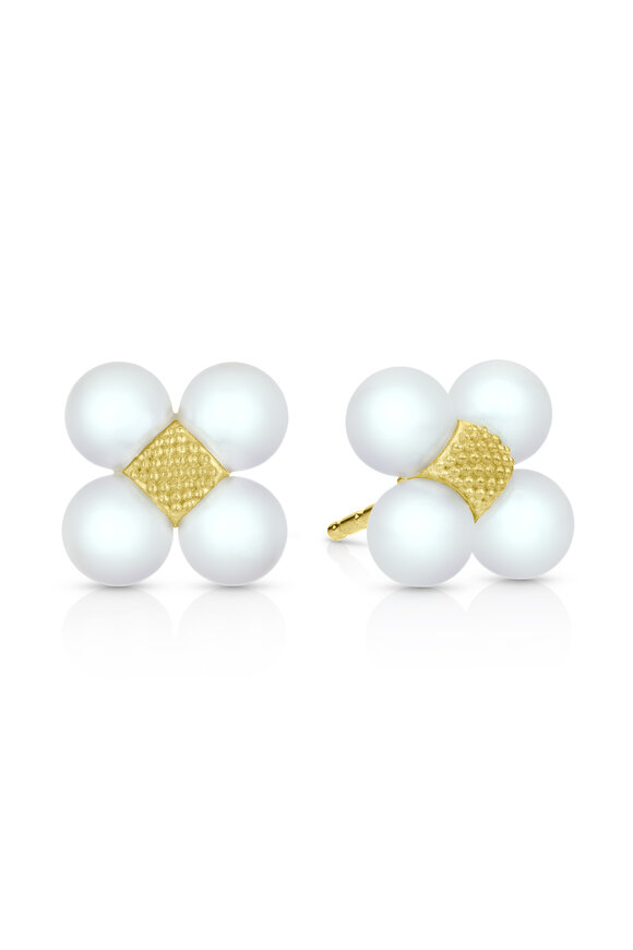 【関税・送料込み】BRUNELLO CUCINELLI EARRINGS Brunello Cucinelli - Tiered Monili Drop Earrings