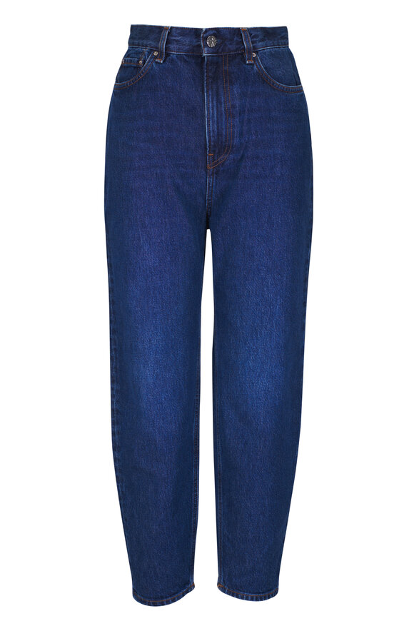 Totême Dark Blue Tapered Leg Jean