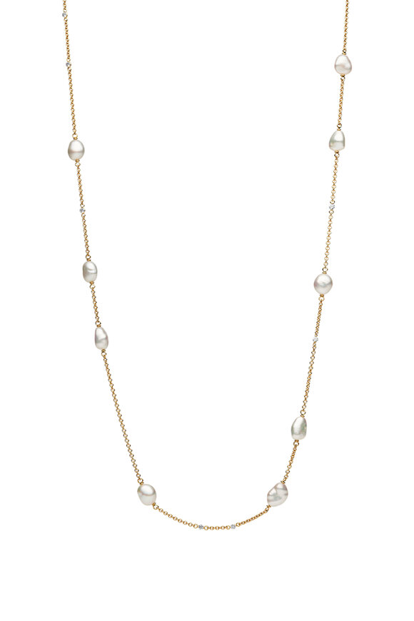 Paspaley Rockpool Pearl Long Chain Necklace