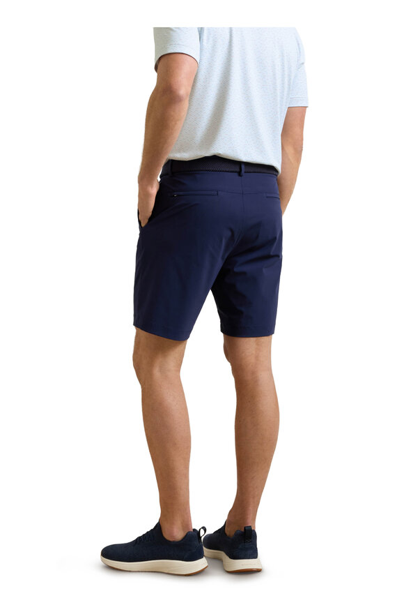 Peter Millar Bingham Crown Crafted Navy Performance Shorts - view 4