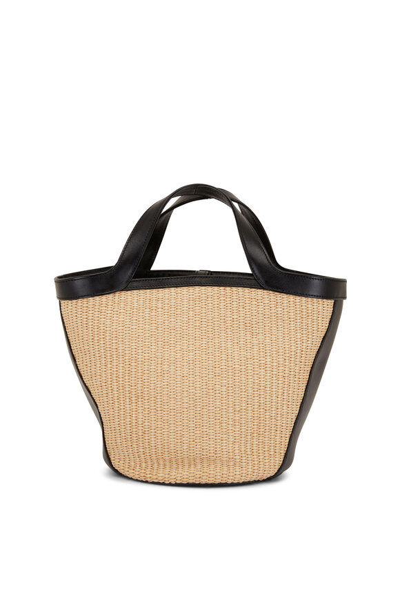 Khaite - Nora Natural Raffia Small Tote