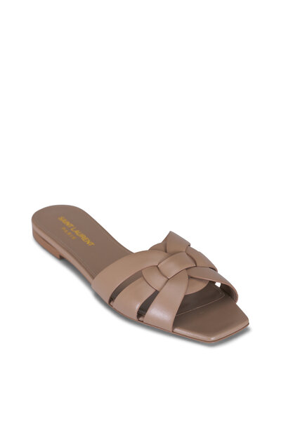 シューズ・サンダルその他 SAINT LAURENT Woman Flat sandals Brown 825270AAESW 2094 uploading-1432163.jpg