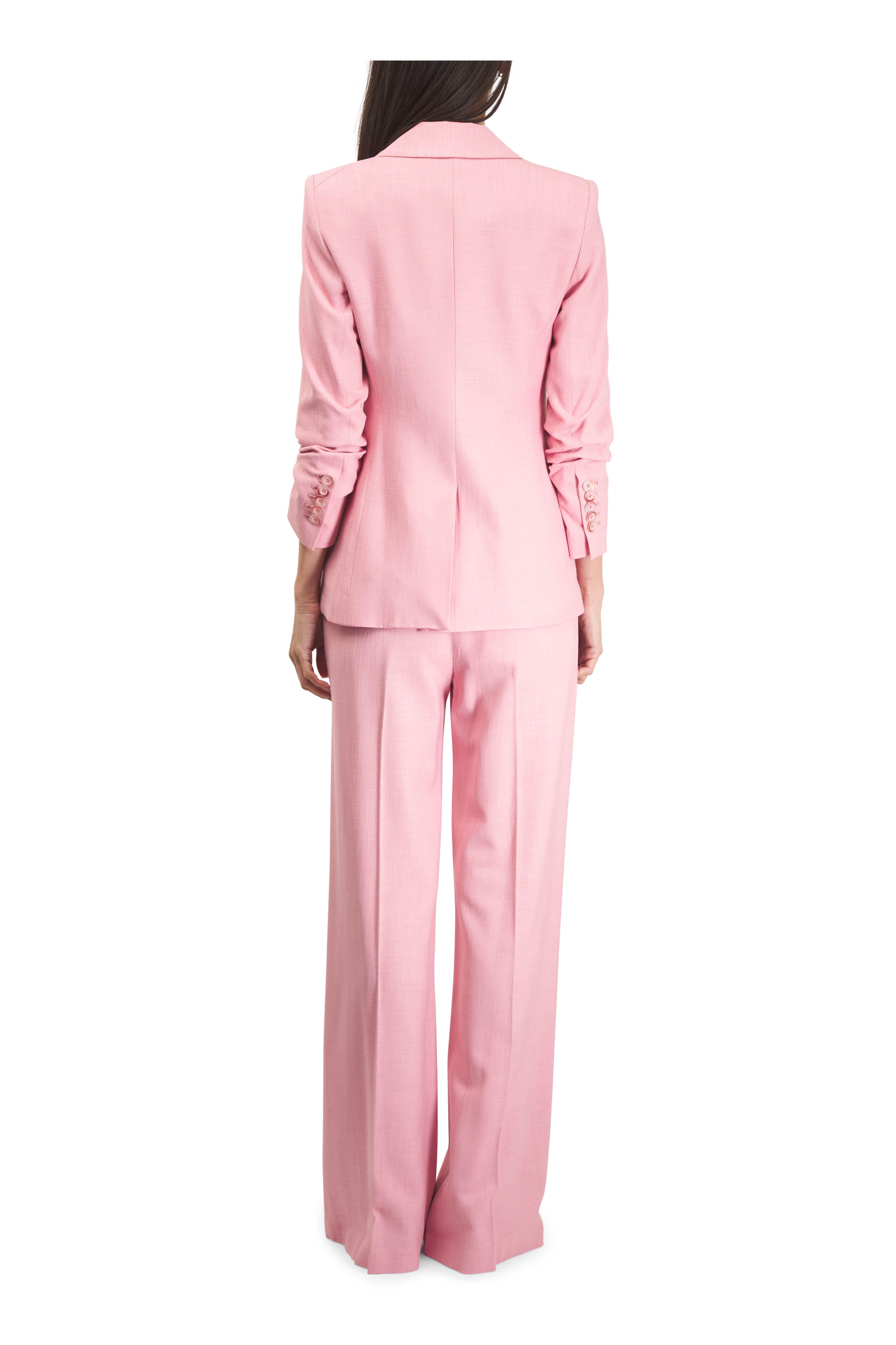 Veronica Beard - Marbeau Petal Pink Wide Leg Pant