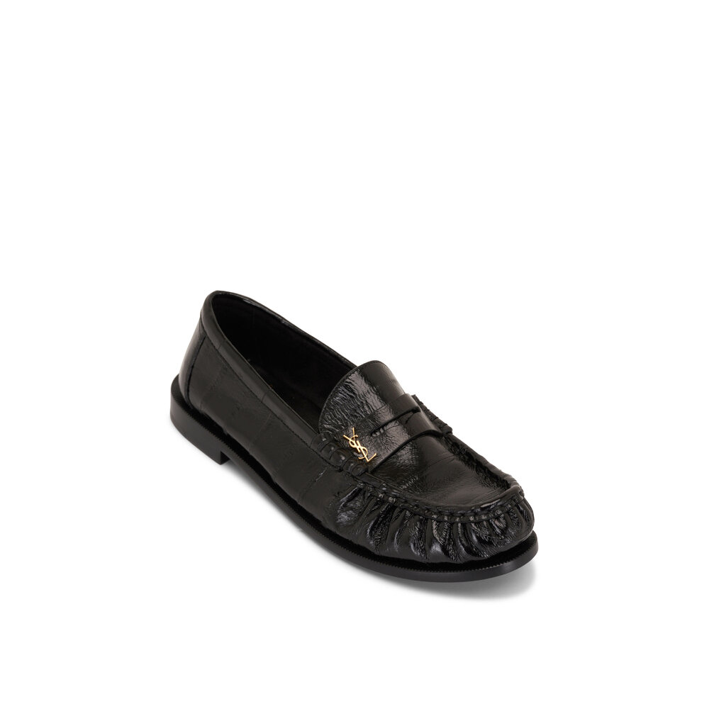 【関税&送料込】Saint Laurent Laurent 05 Moc Leather Loafers Laurent 05 Moc leather loafers SAINT LAURENT - Nugnes1920