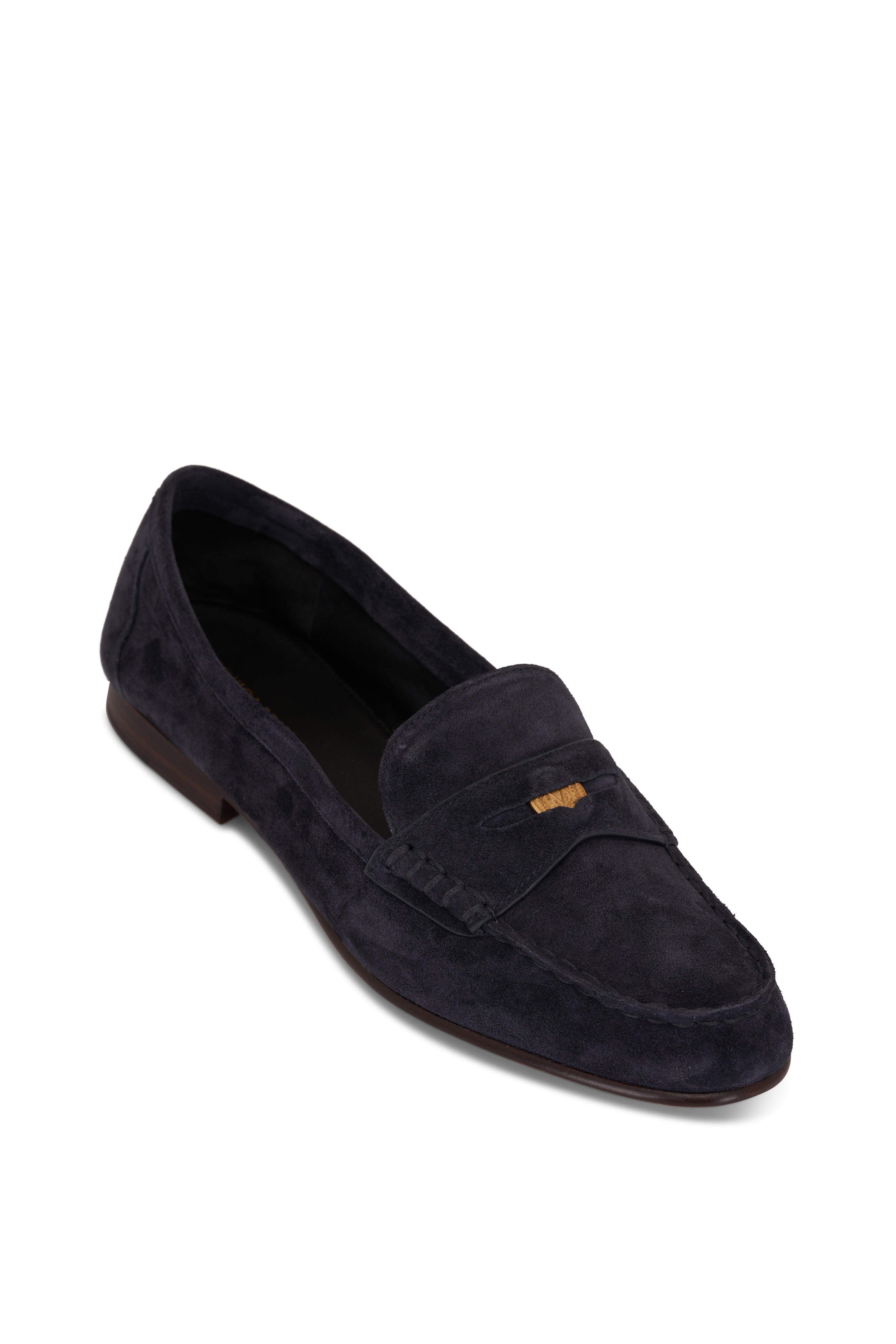 Veronica Beard - Eclipse Suede Penny Loafer