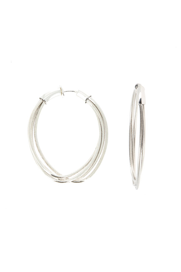 Pesavento DNA Spring Small Oval Earrings