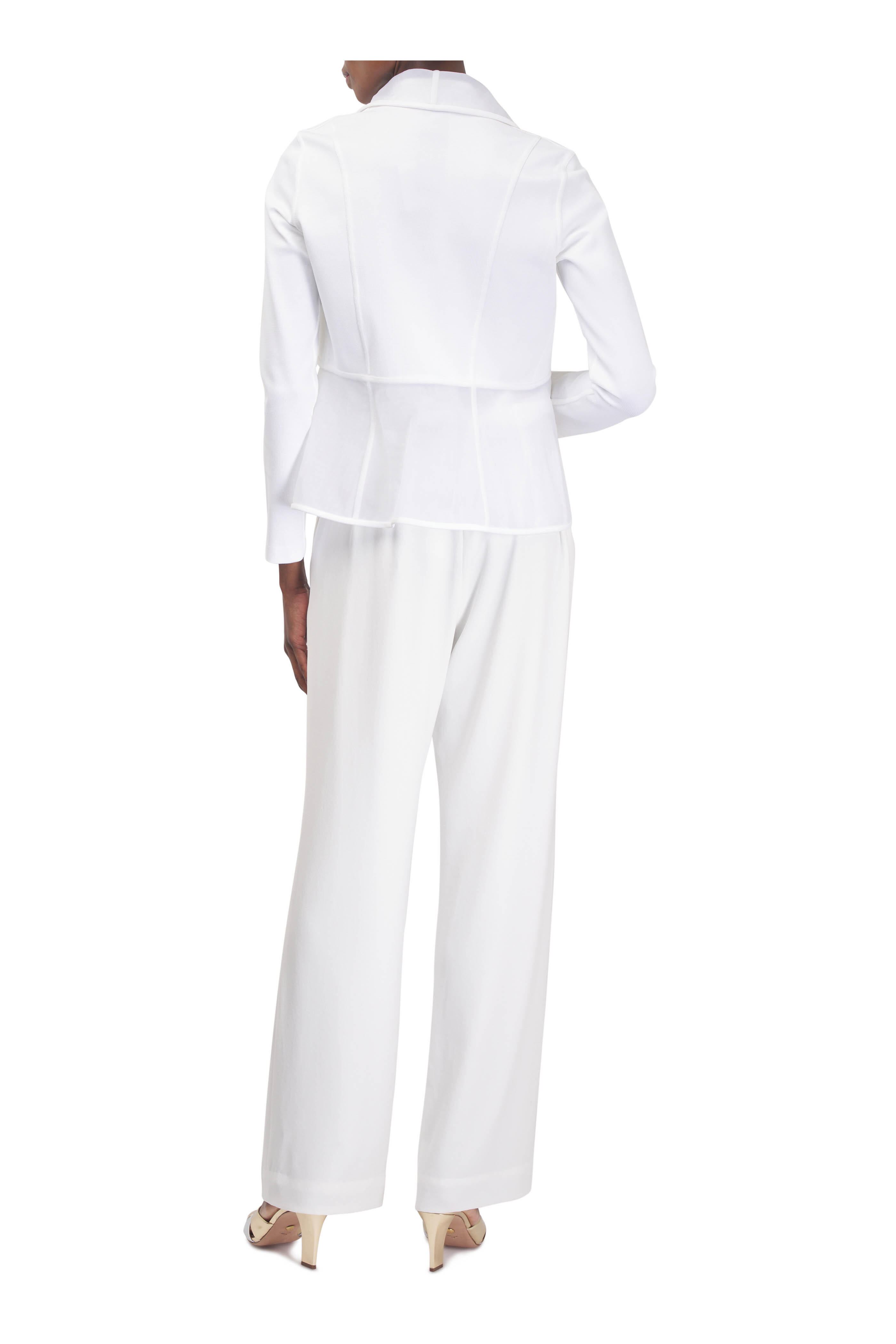 KZ_K Studio - Supremetist Plaster White Pant