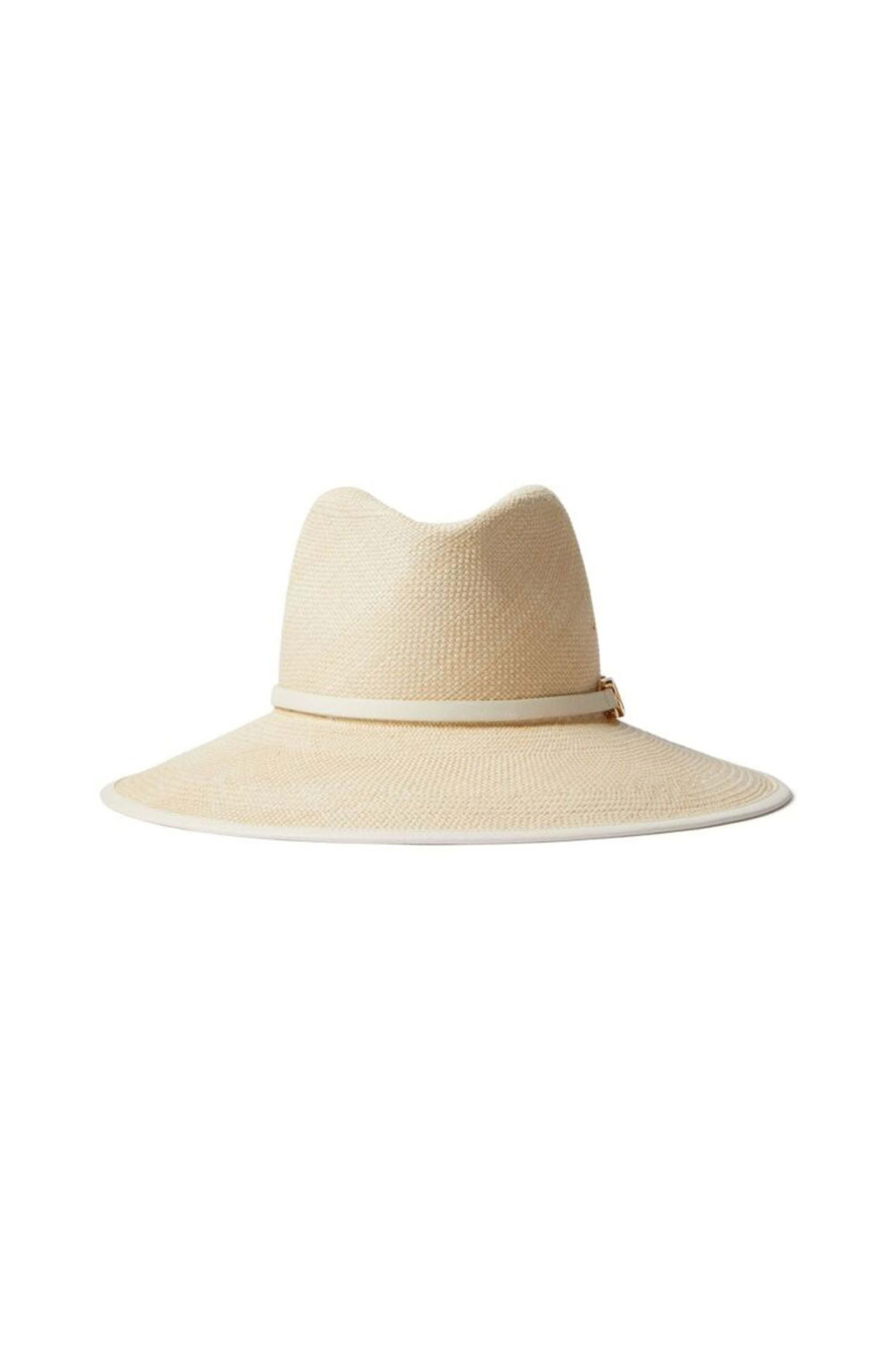 Valentino Garavani - Vlogo Chain Hat in Natural