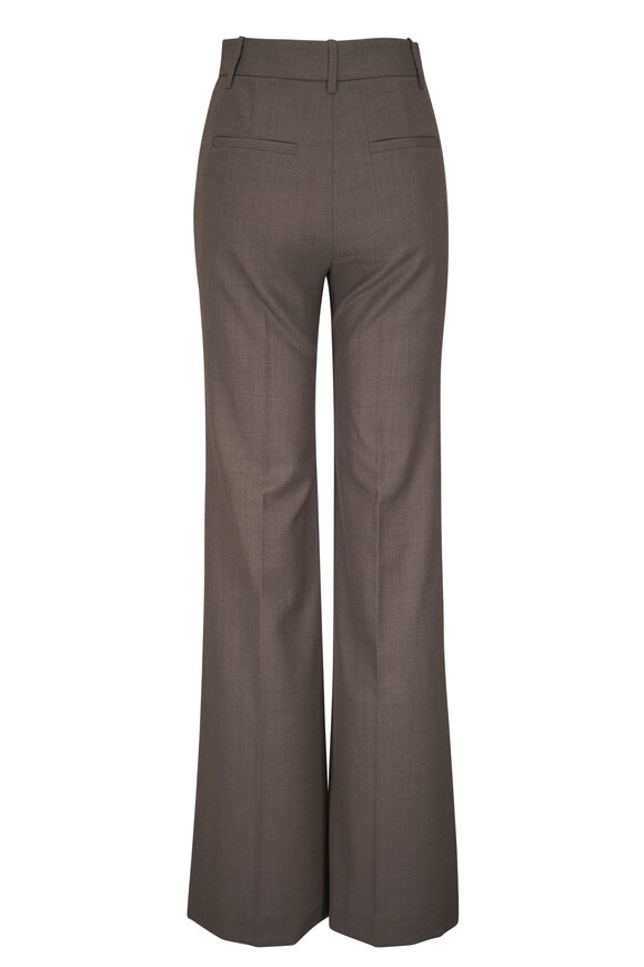 Nili Lotan - Effy Taupe Gray High Rise Pant