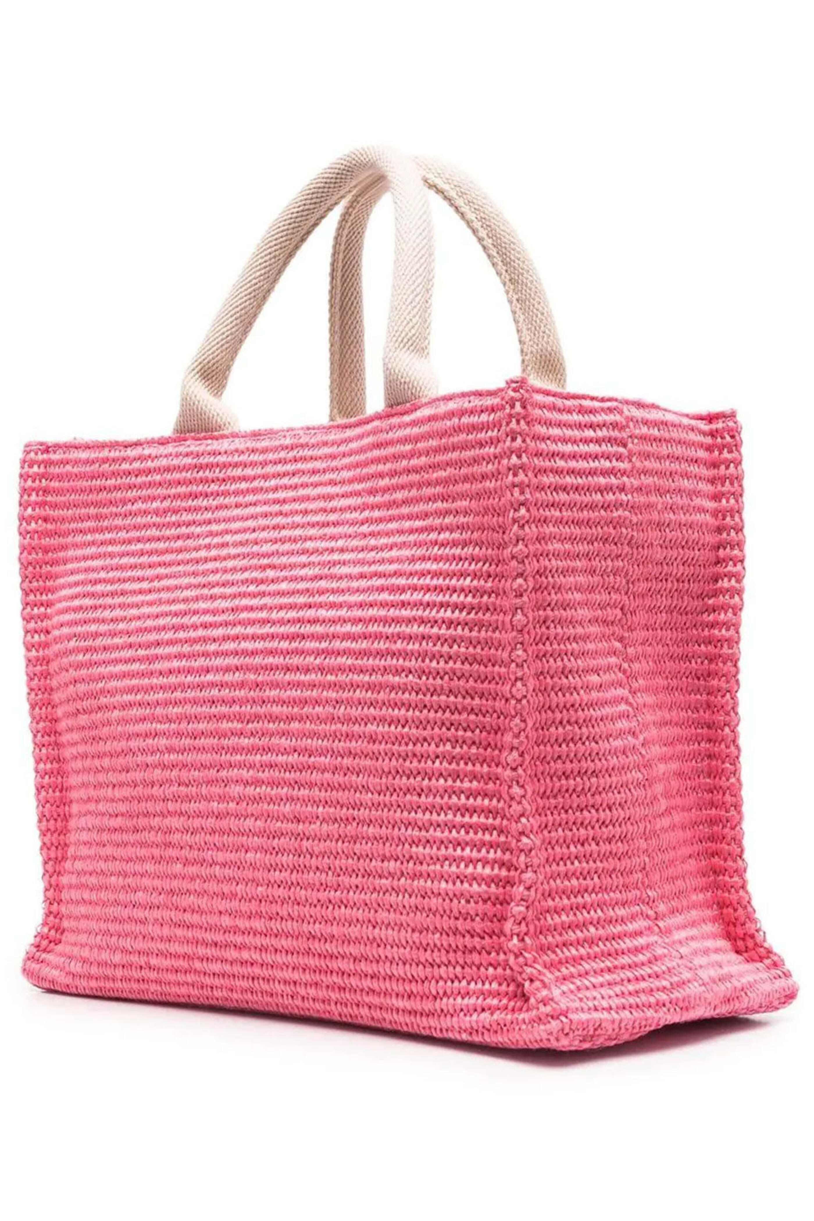 Marni - Embroidered Logo Tote in Pink