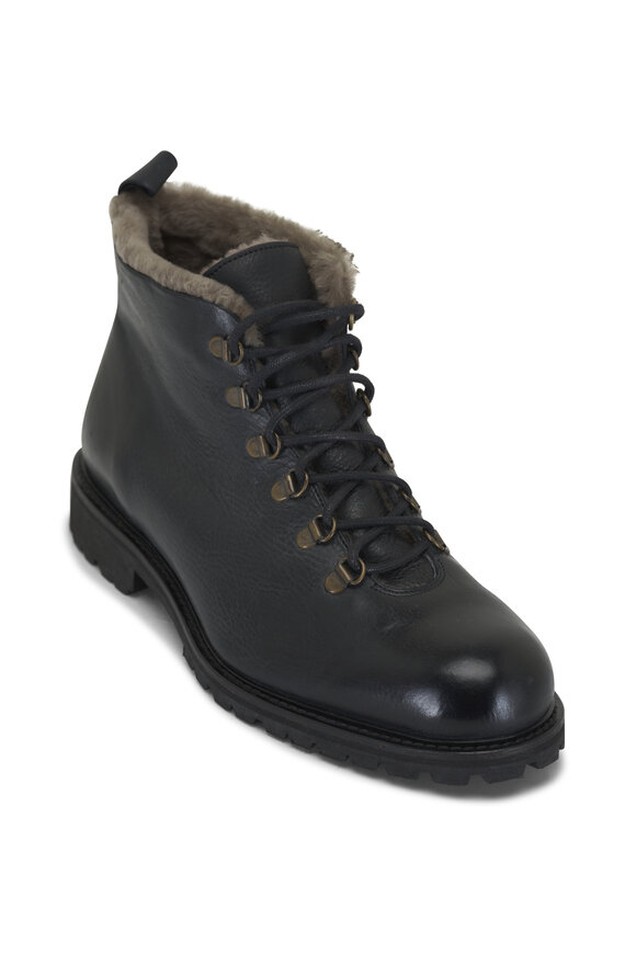 Ron White Gowan Black Leather Boot