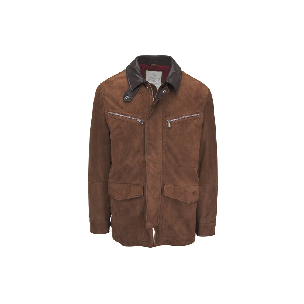 BRUNELLO CUCINELLI M-65ミリタリージャケット リネン 50 BRUNELLO CUCINELLI M-65ミリタリージャケット リネン 50