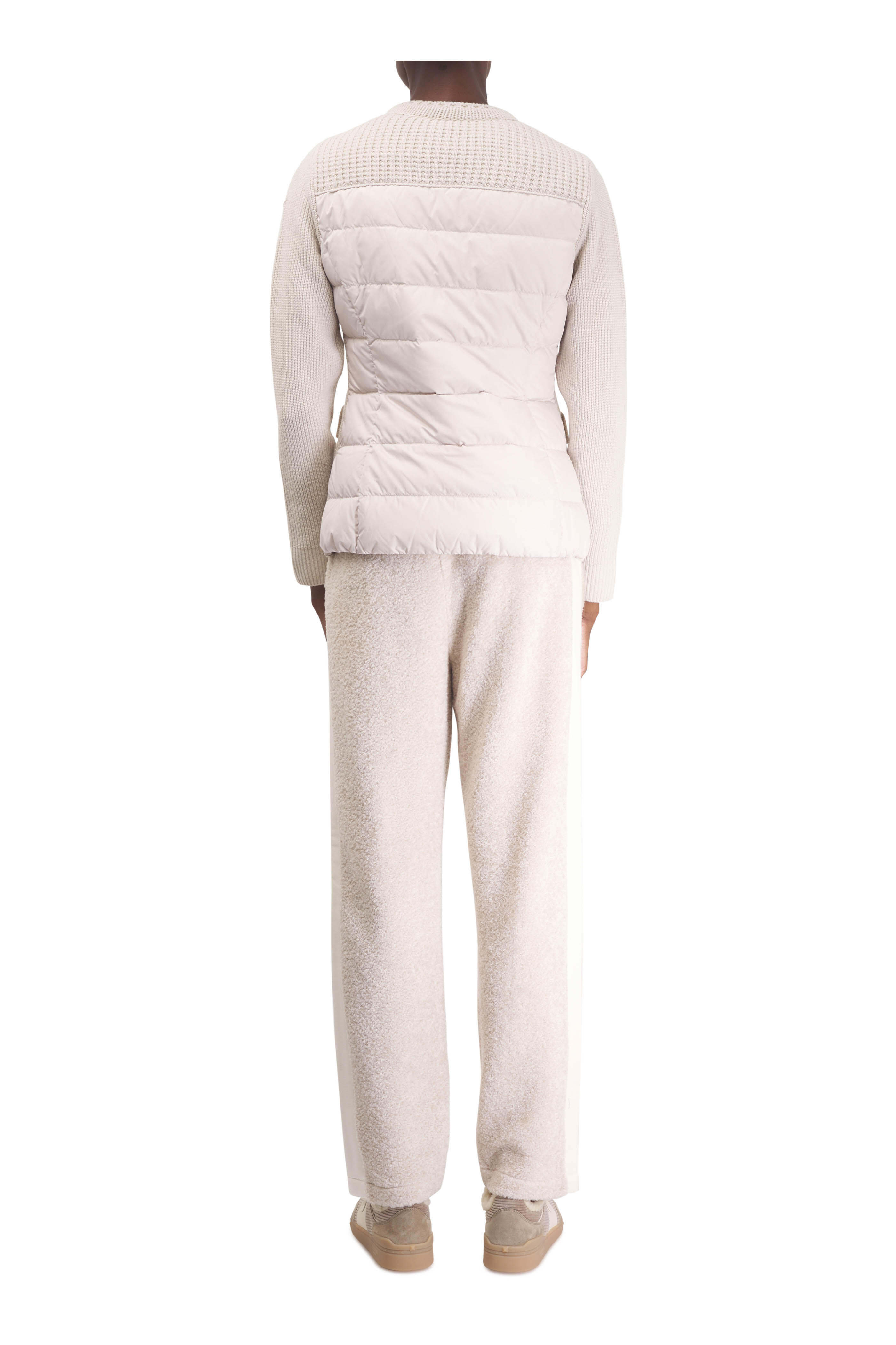 Moncler - Teddy Ivory Supremely Soft Sweatpant