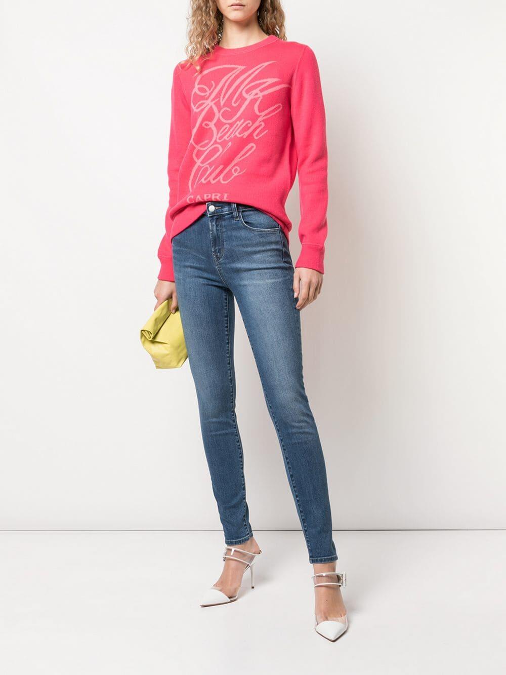 J Brand - Maria Polaris High-Rise Super Skinny Jean