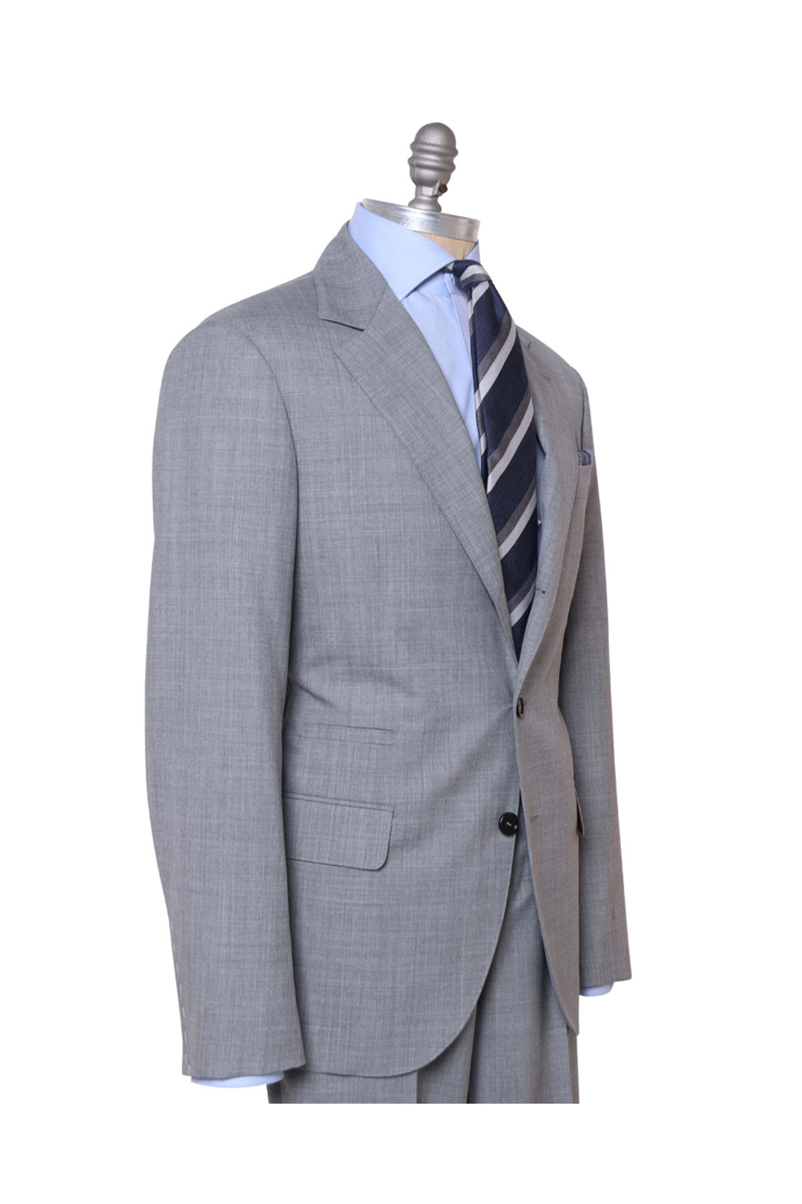 Brunello Cucinelli - Basic Grey Light Weight Suit