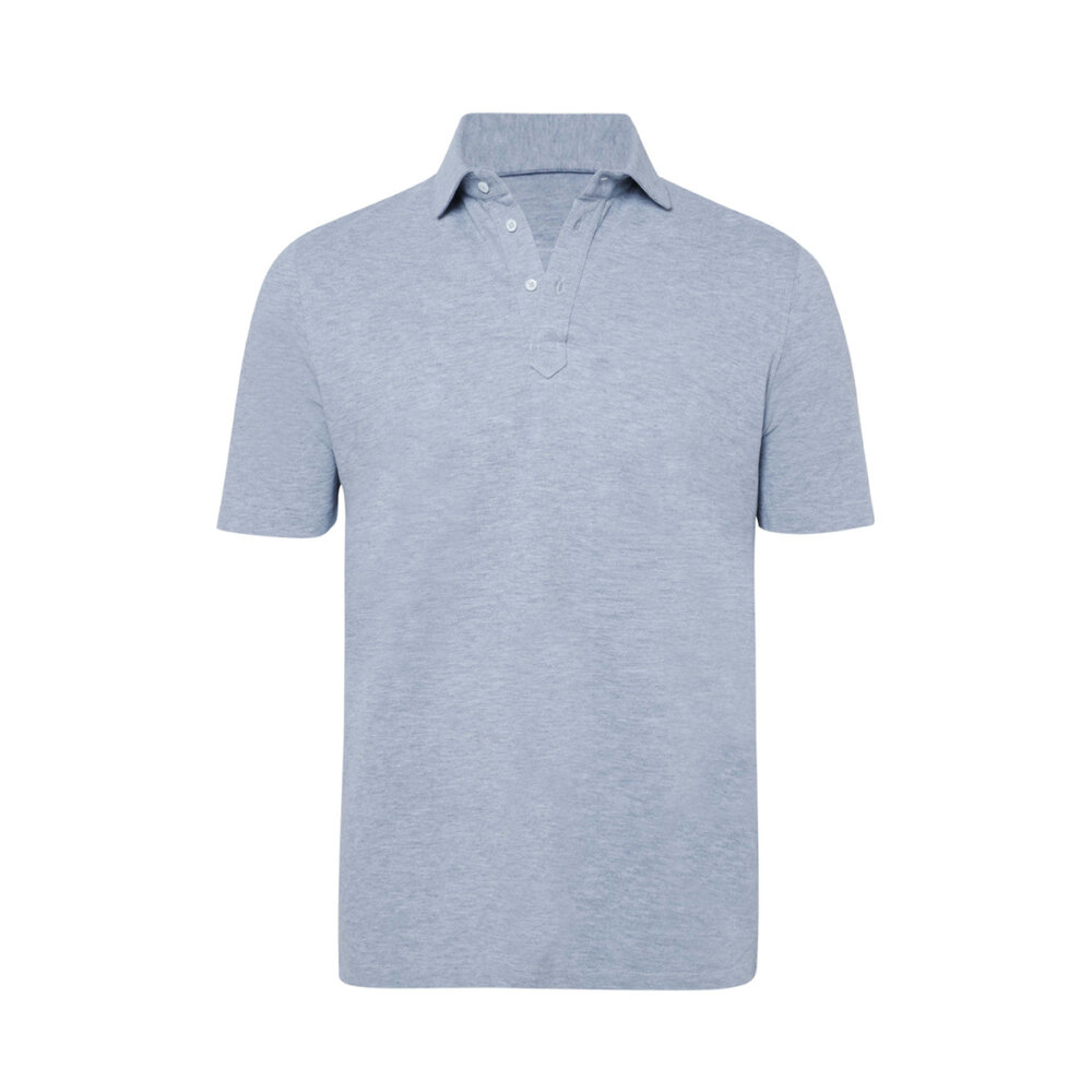 Tシャツ・カットソー BRUNELLO CUCINELLI SS25 Polo shirts (MW8623936 C2568) Brunello Cucinelli - Grigio Polo T-Shirt | Mitchell Stores