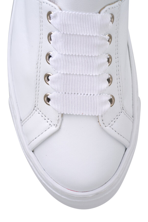 AGL - Edda White Leather Sneaker