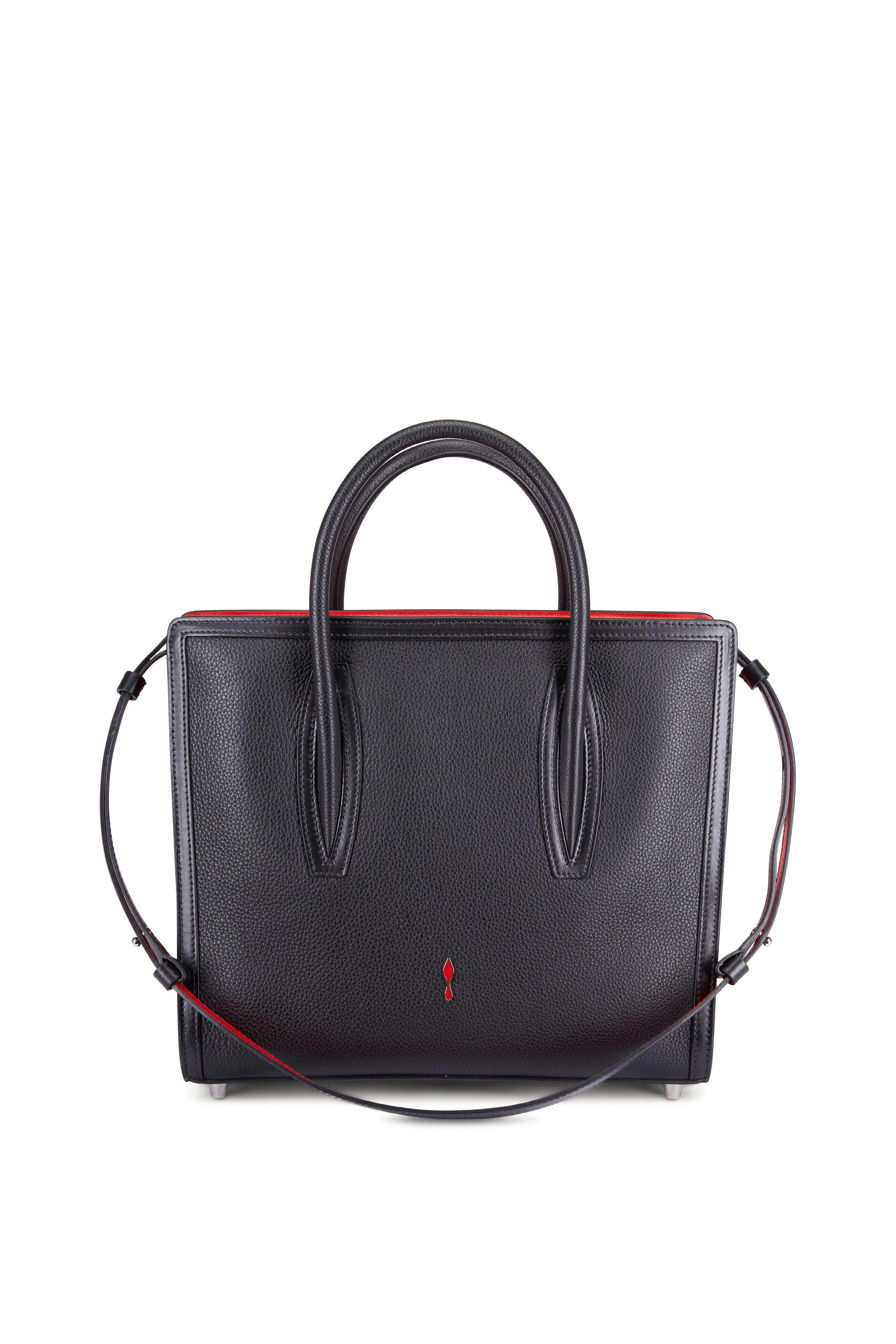 Christian Louboutin, Paloma medium red leather bag