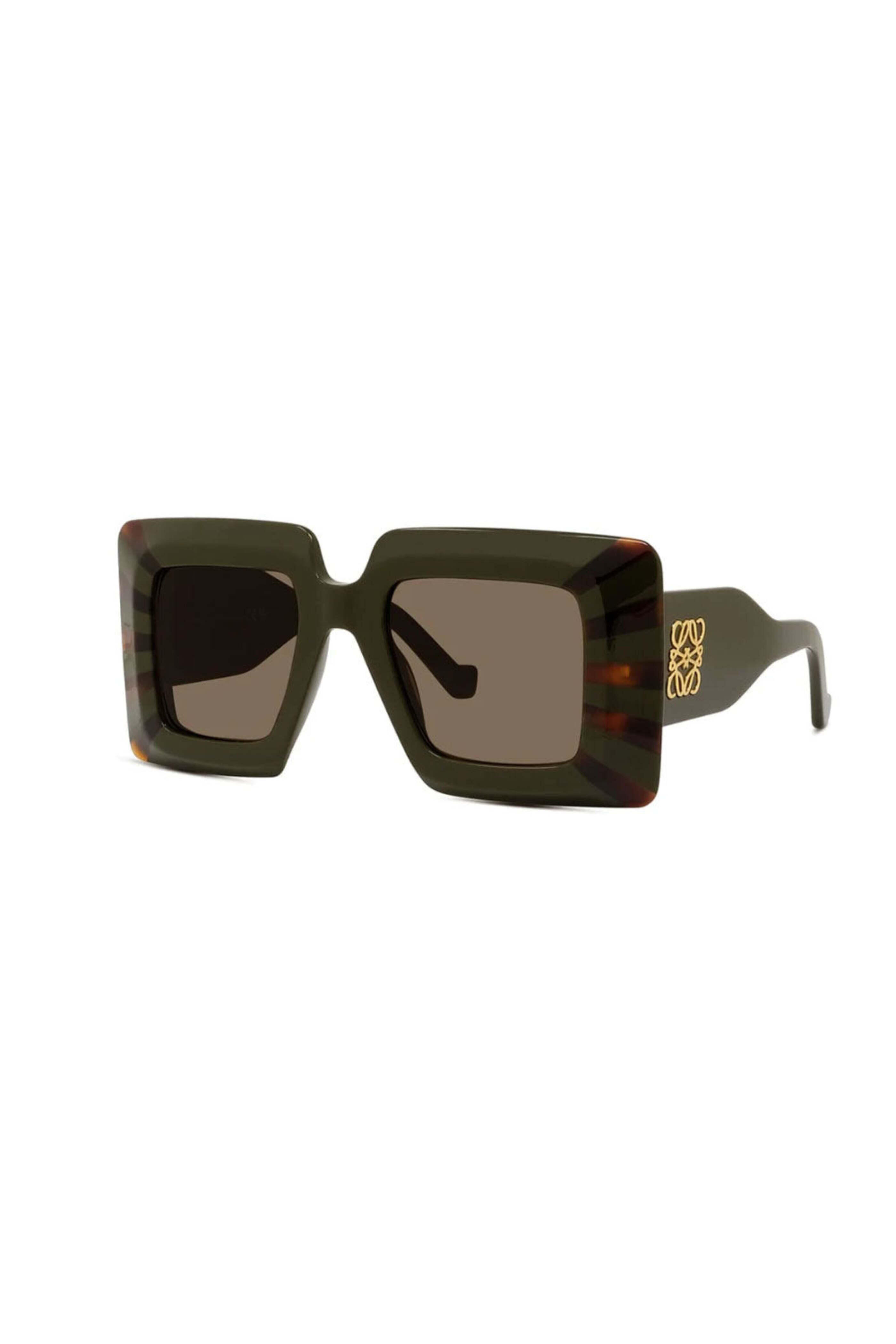 小物 LOEWE Anagram square sunglasses Anagram square sunglasses in black - Loewe | Mytheresa