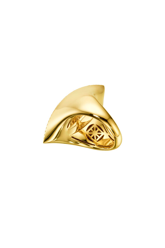 Cadar - 18K Yellow Gold Reflections Cocktail Ring