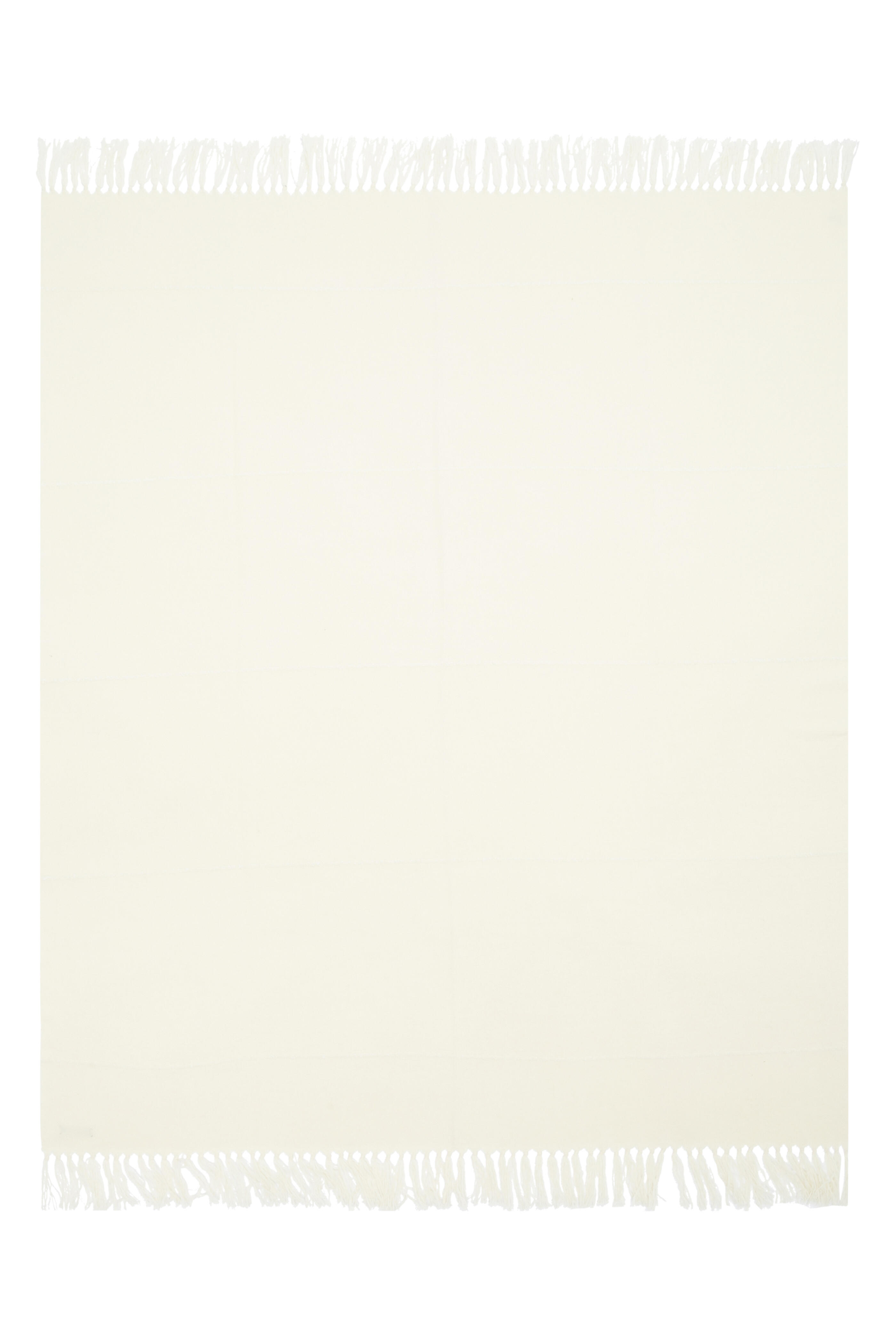 Alonpi - Region Ecru Cashmere & Silk Textured Throw