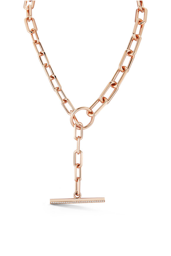 Walters Faith Saxon Diamond Graduated Jumbo Link Toggle Necklace - view 2