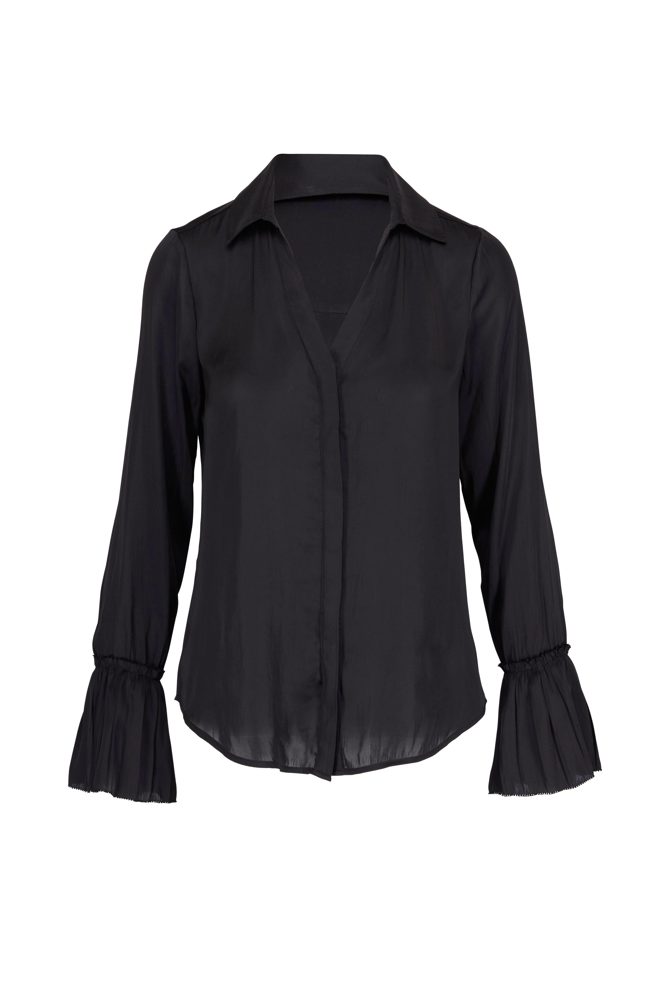 Paige - Abriana Black Blouse | Mitchell Stores