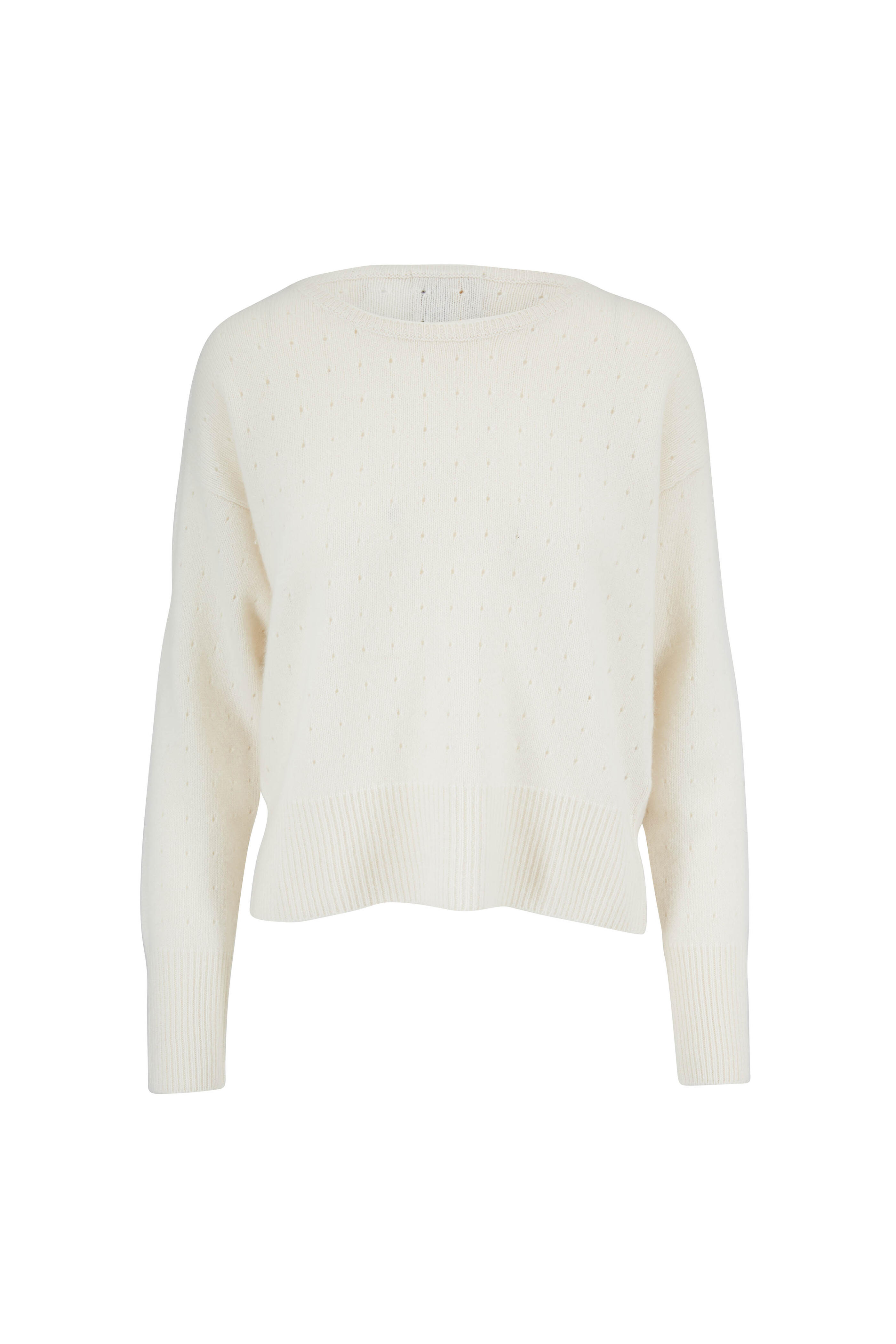 Jumper 1234 - Cream Cashmere Holy Boatneck Sweater