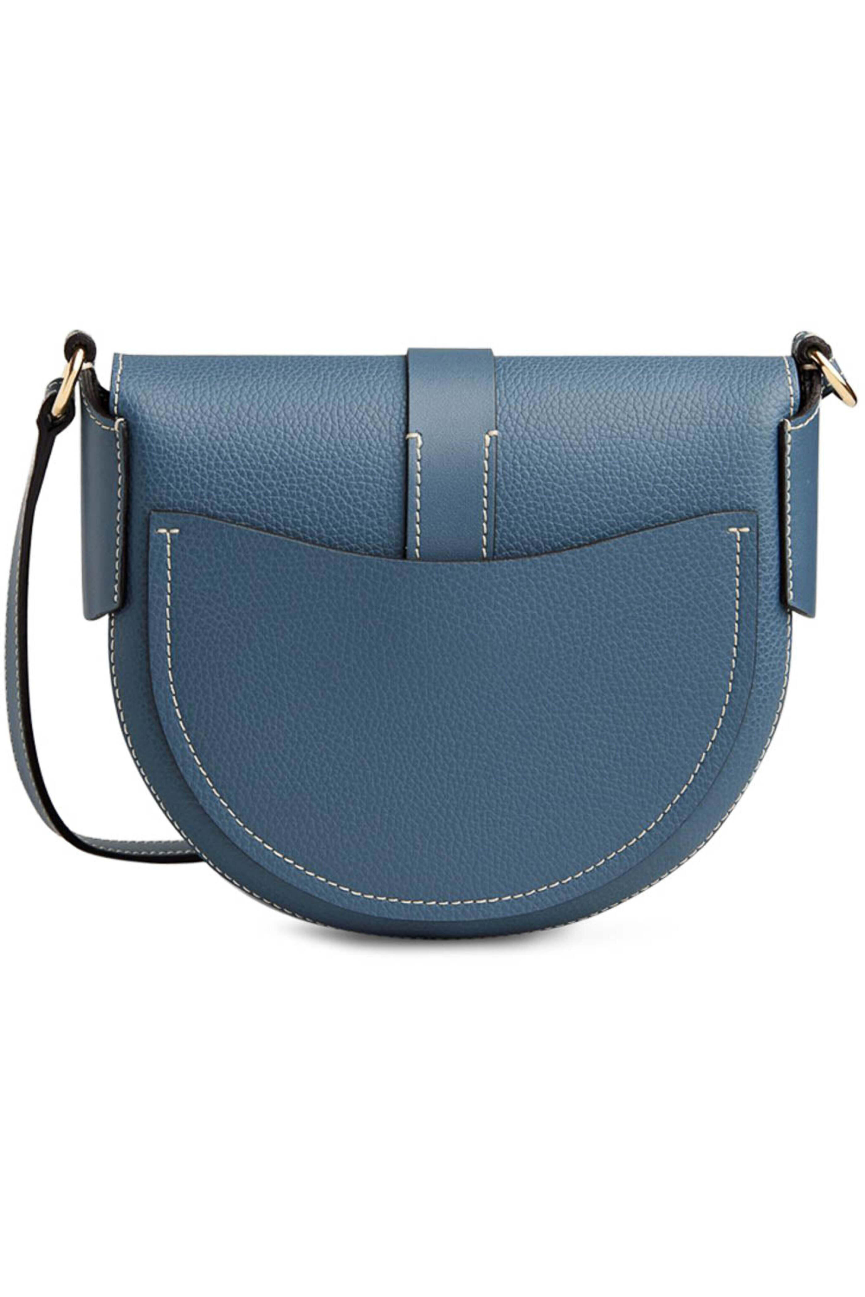 □【セール】クロエ国内発■DARRYL2WAYクロスボディbag Chloé - Small Darryl Saddle Bag in Mirage Blue | Mitchell Stores