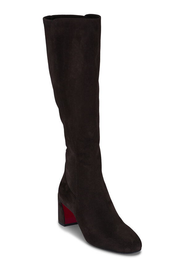 極美品✨L'Appartement 別注 BRENTA Cover Boots Rubber Boots Woman 798 RUBBER BOOTS MID Mid Cut BROWN DARK