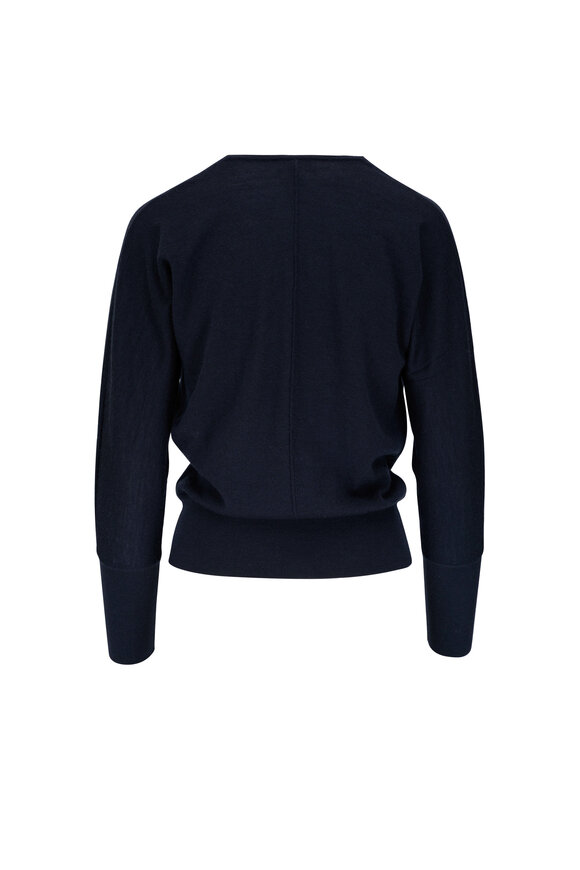 Kinross - Surplice Navy Cashmere Sweater