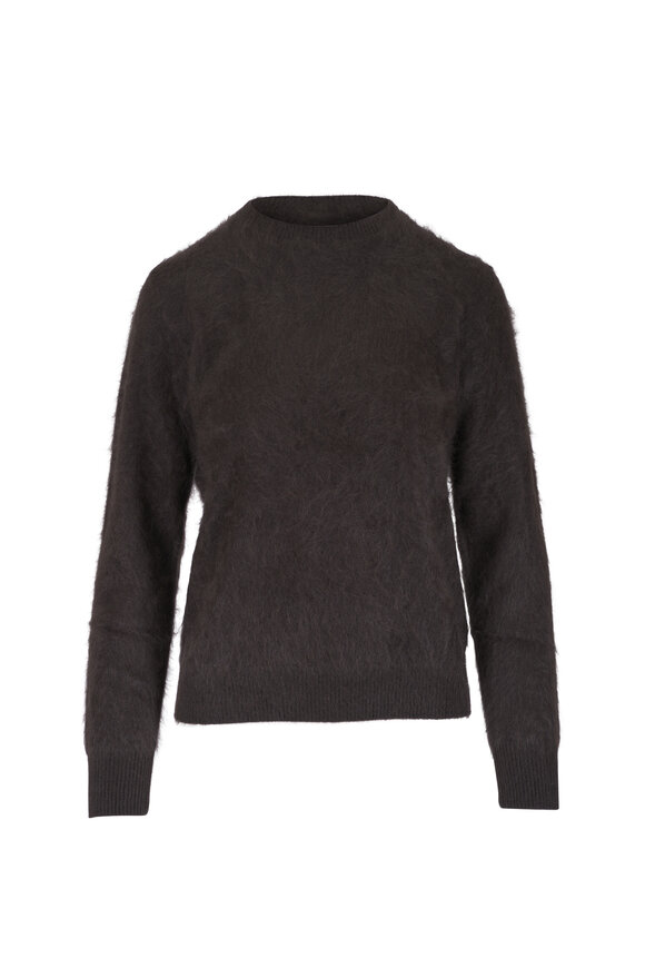Lisa Yang Margy Dark Oak Cashmere Sweater