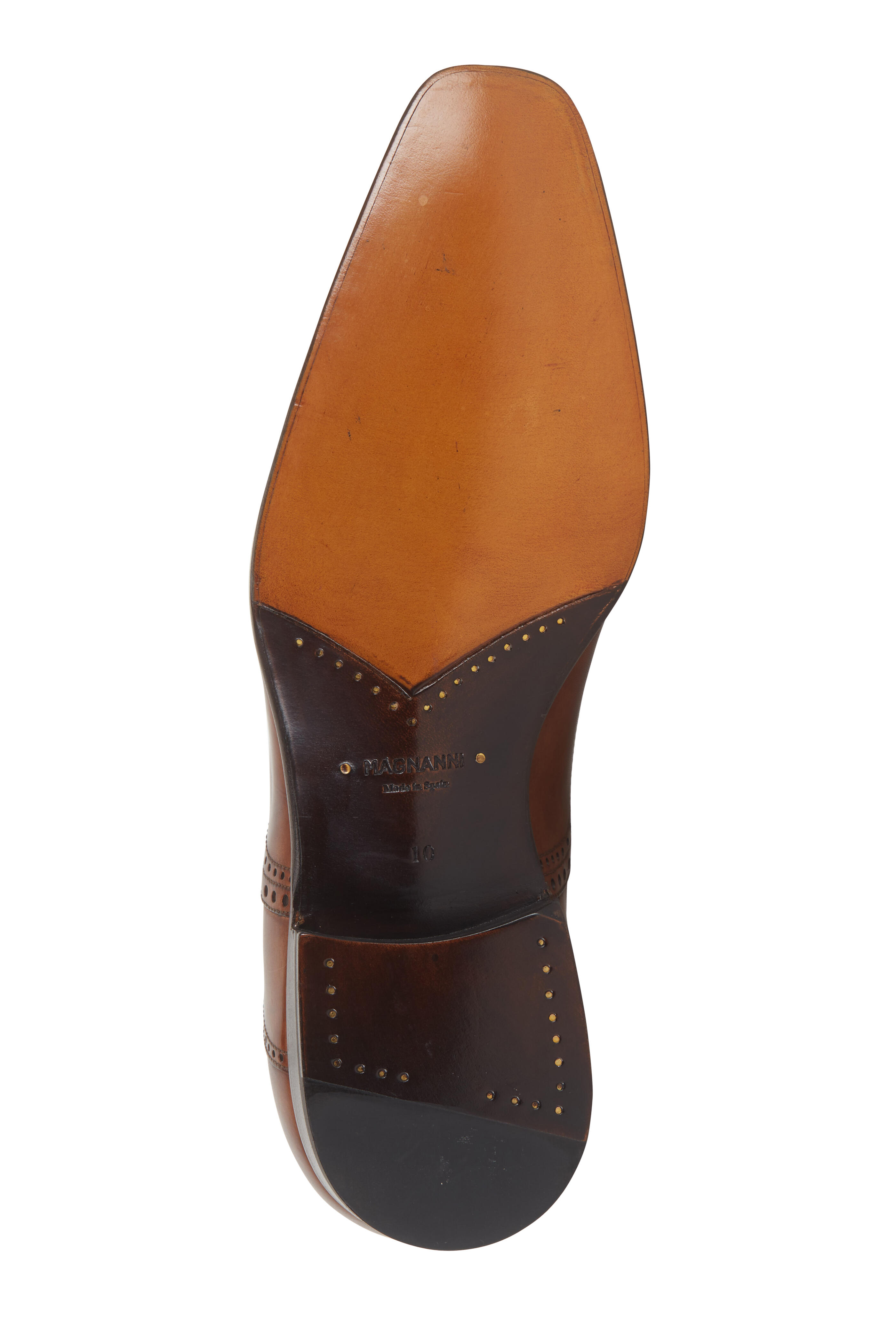 Magnanni - Bowery Tabaco Cognac Medallion Toe Oxford