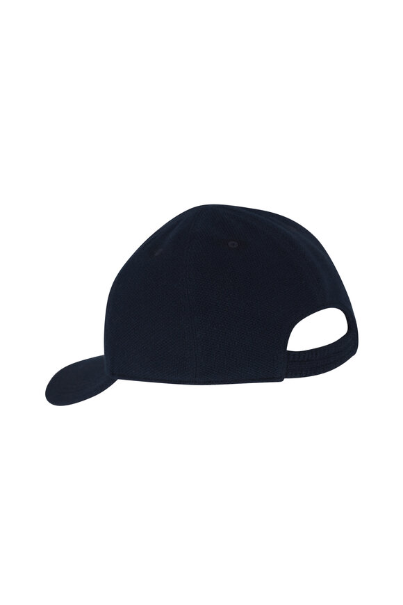 Kiton - Navy Baseball Cap