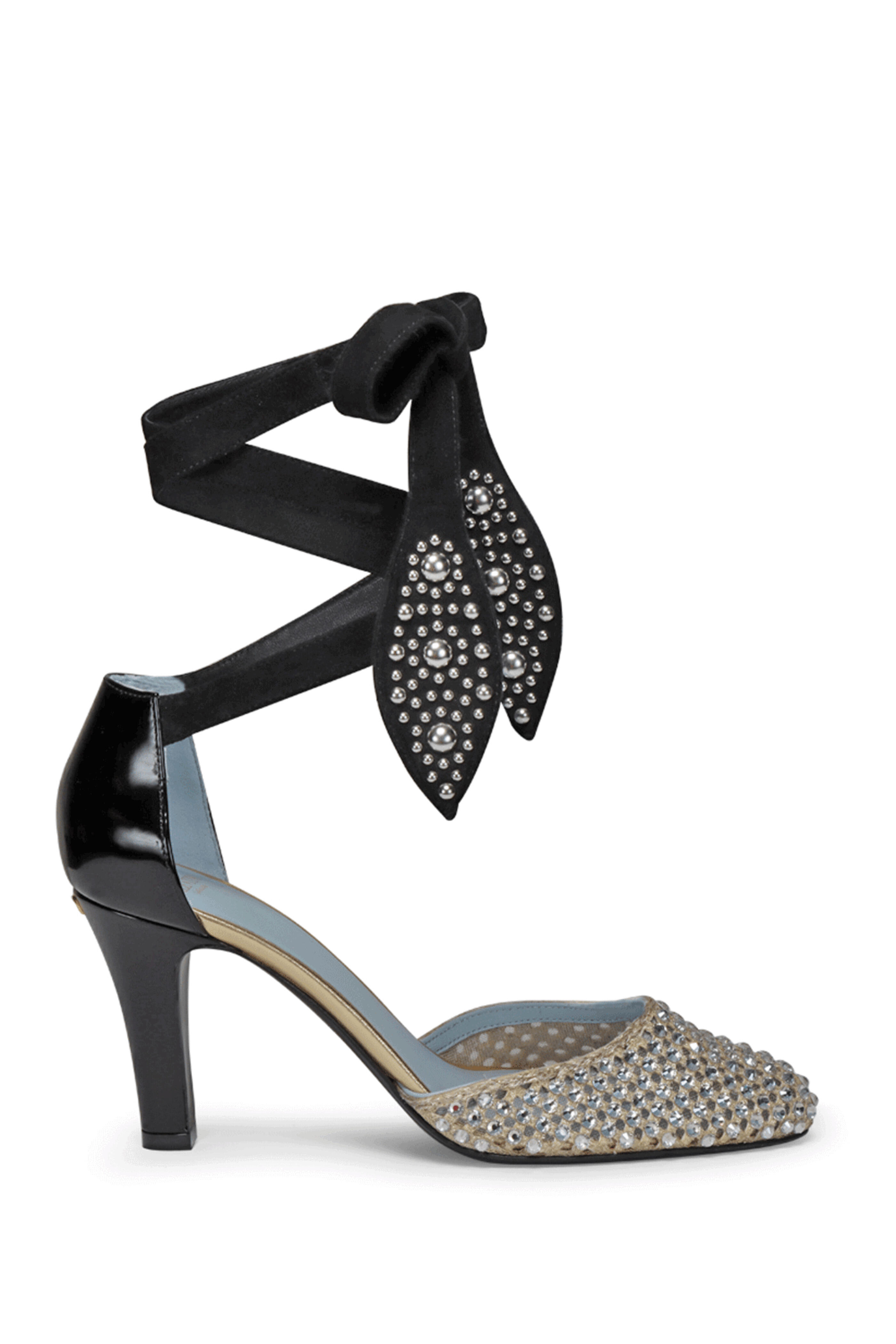 シューズ・サンダルその他 VALENTINO GARAVANI Woman High heel shoes Black 3W2S0HJ5VNW Valentino Garavani Ladycrush 85MM Patent Leather Sandals
