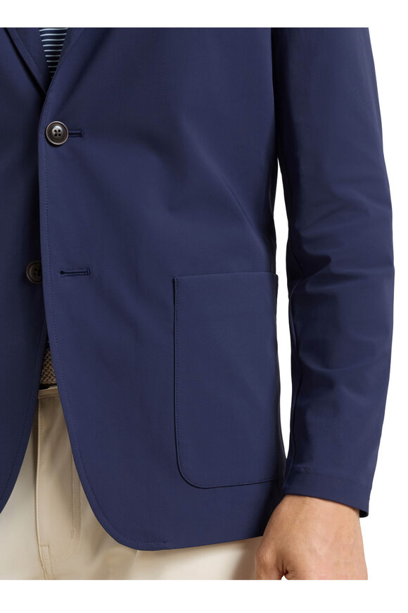 Peter Millar Bingham Navy Performance Blazer - view 5