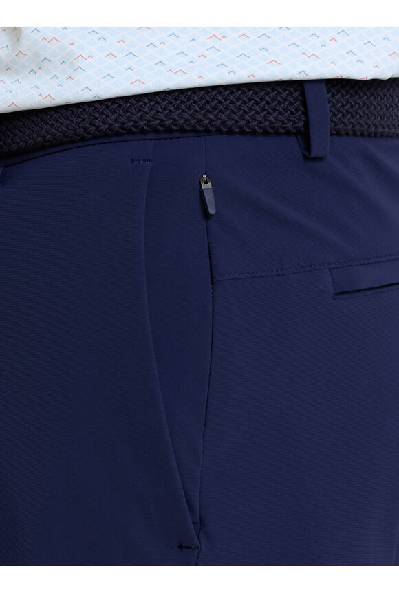 Peter Millar Bingham Crown Crafted Navy Performance Shorts - view 5