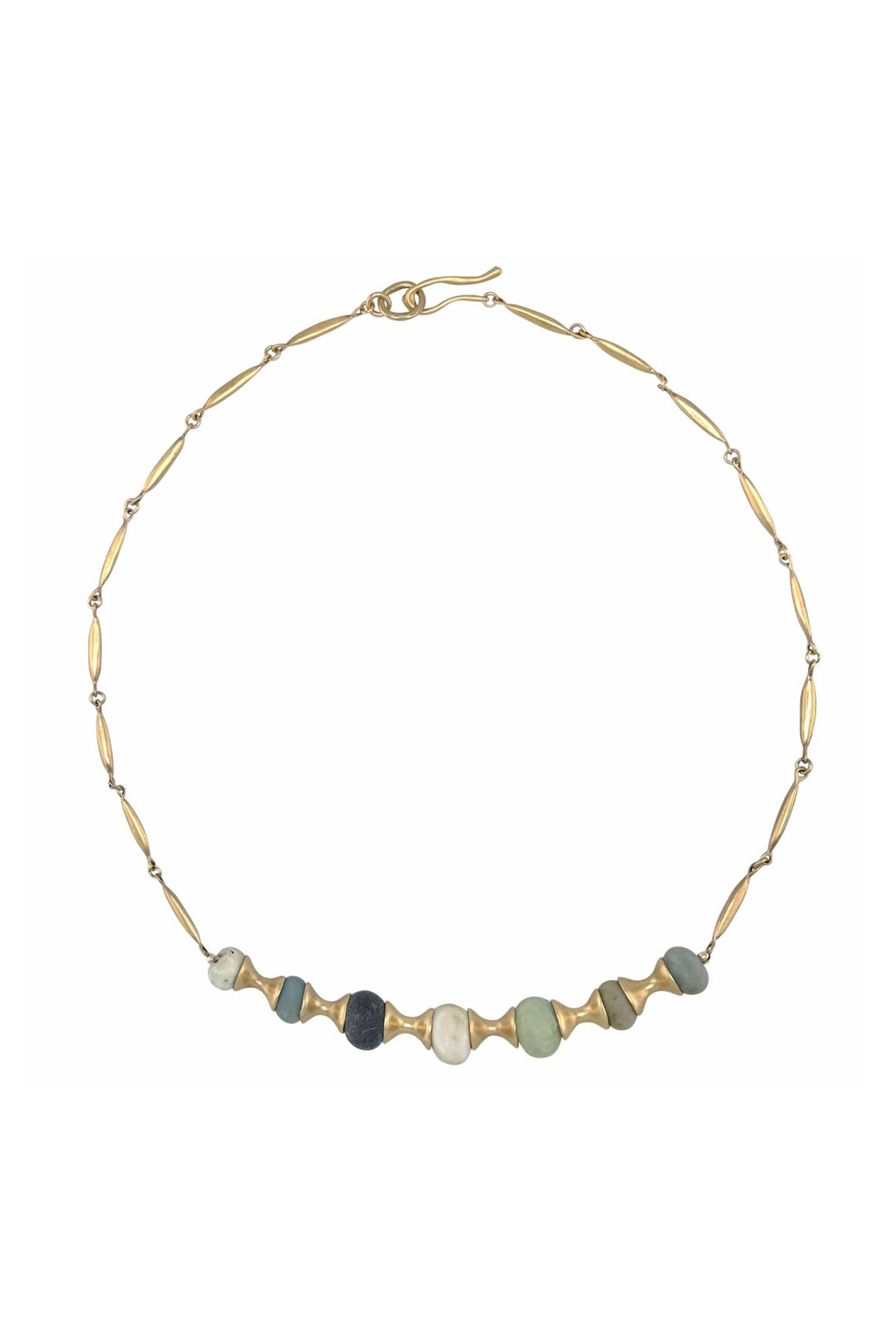 Julie Cohn Design - Asawa Bronze Amazonite Necklace - view 1