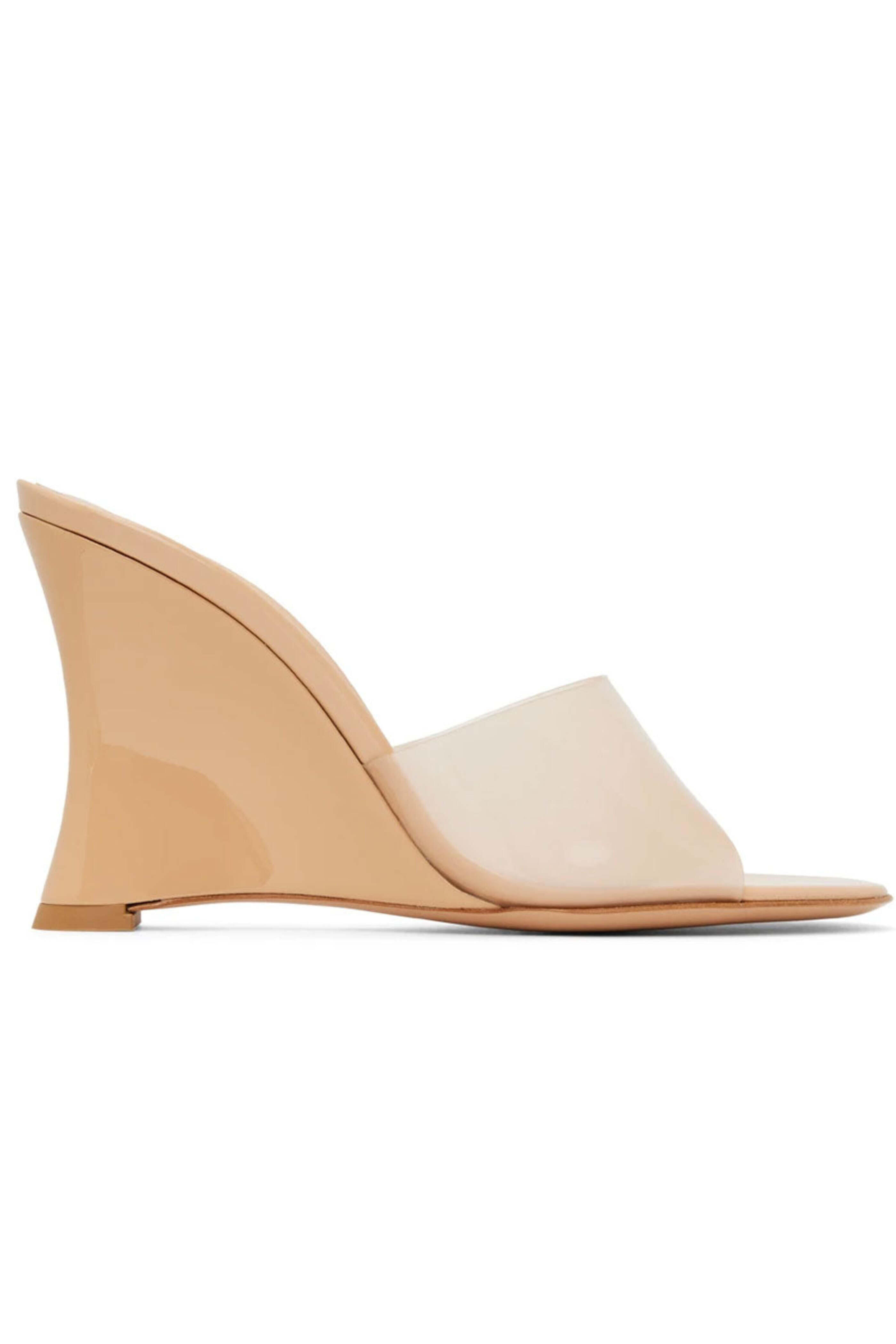 Gianvito Rossi【関税送料込】エスパドリーユウェッジミュール ウェッジ 25cm Gianvito Rossi(ジャンヴィト ロッシ) 靴