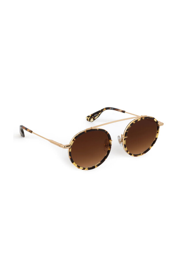 Krewe Round Colored Glasses Krewe Irene Sunglasses In Glace