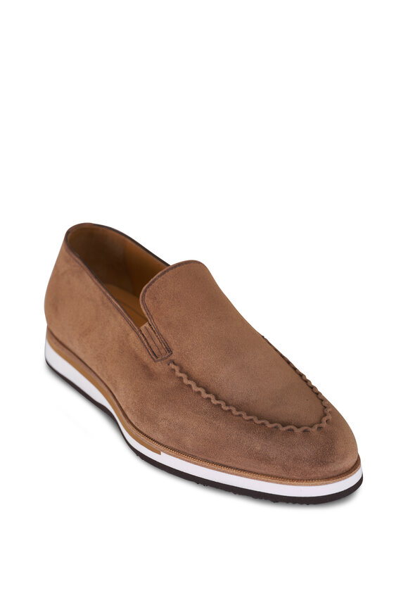 Bontoni Raggio Farro Suede Loafer