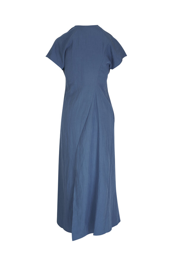 Zero + Maria Cornejo - Long Silent Blue Haze Dress