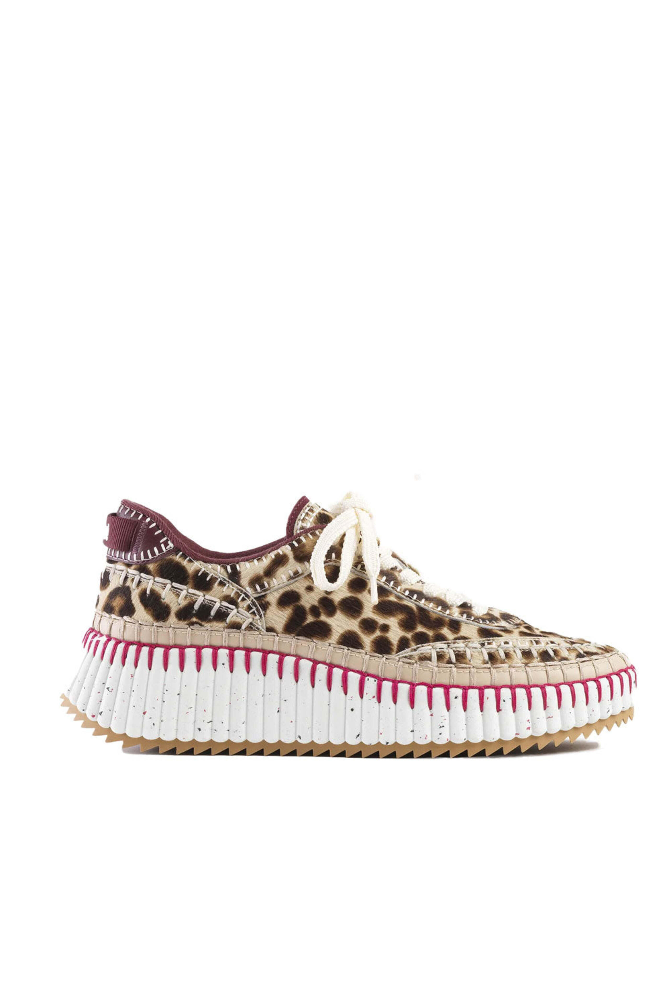 Chloé - Nama Leopard Sneaker | Mitchell Stores
