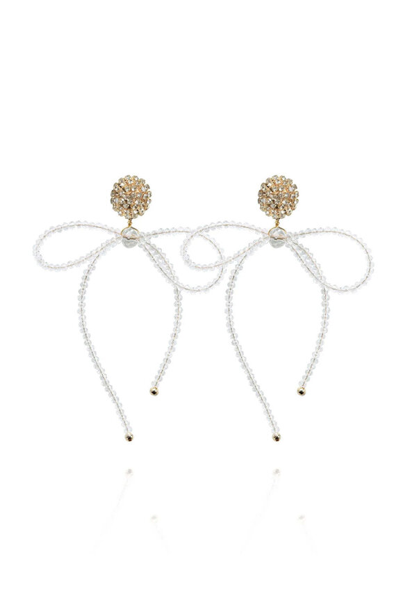 Saule Saule Lucia Earrings in Crystal