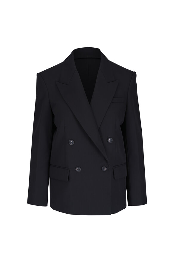 TWP Harper Black Wool Jacket