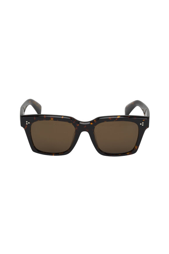 Oliver Peoples - Ollice Atago Tortoise Polarized Sunglasses