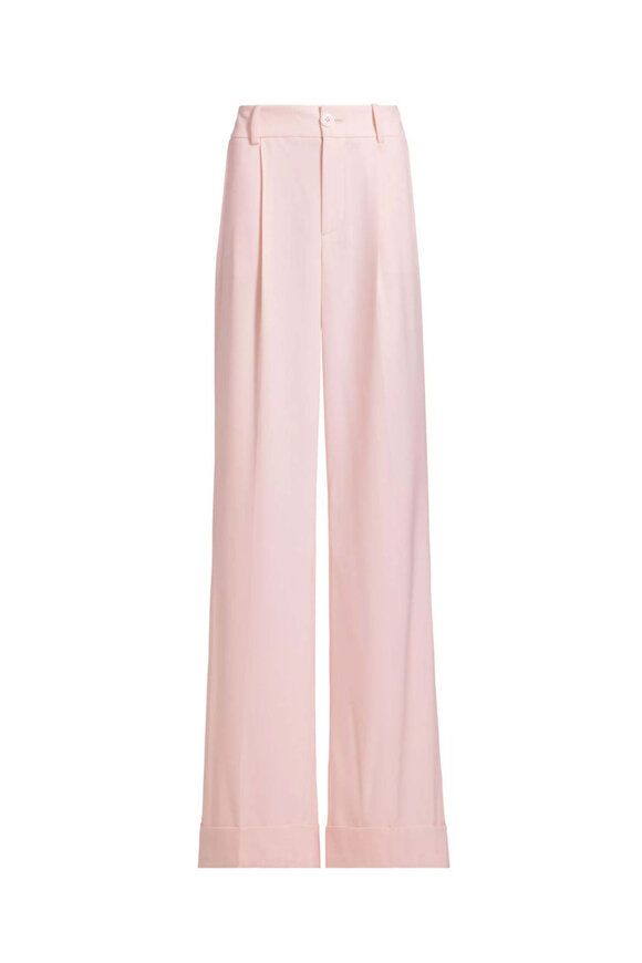 Nili Lotan - Shon Eggshell White Curved Pant | Mitchell Stores