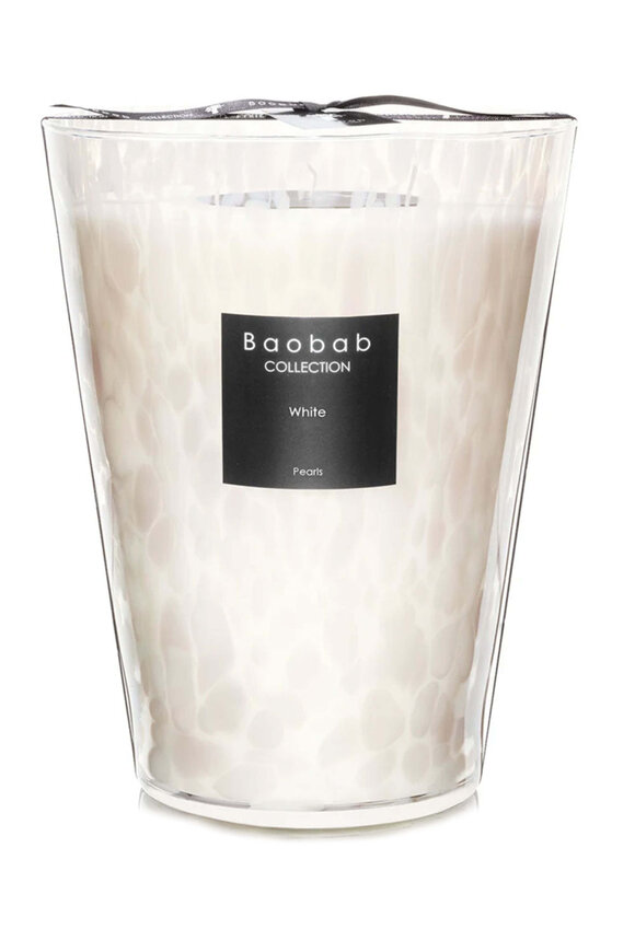 Baobab Candles White Pearl Max 24 Candle