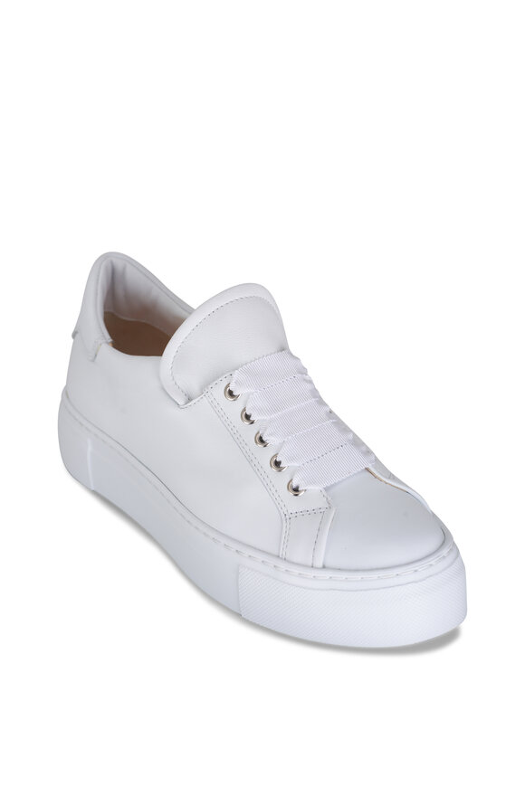 AGL Edda White Leather Sneaker