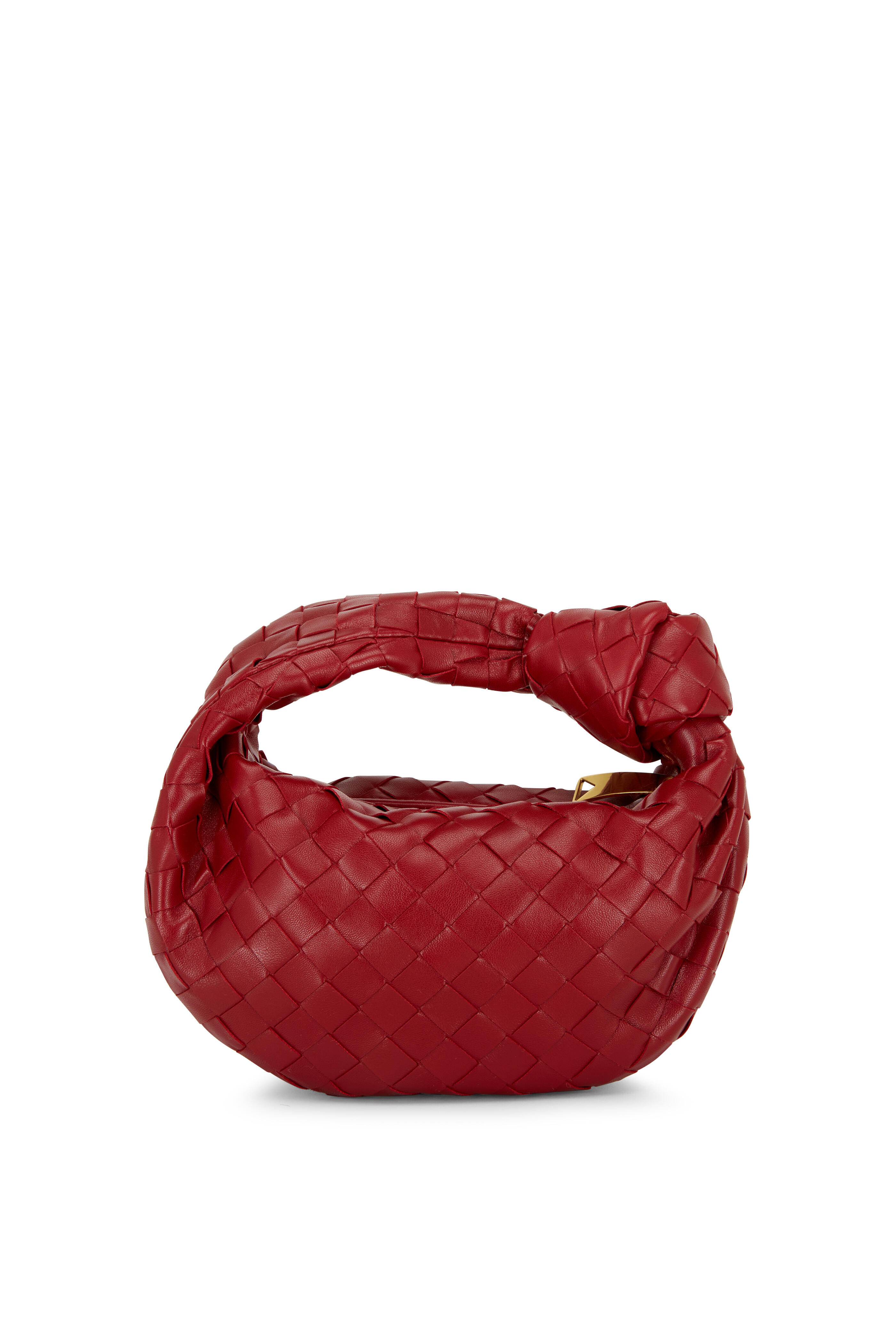 Bottega Veneta BV Jodie mini red woven leather bag Archives - STYLE DU  MONDE